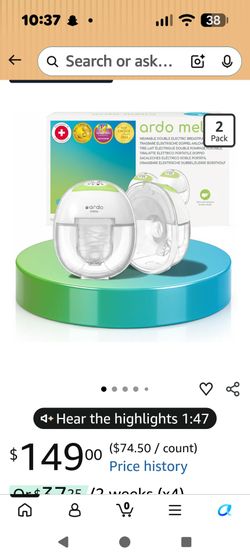 Breast pump electric