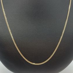 14k Gold Cuban Chain.