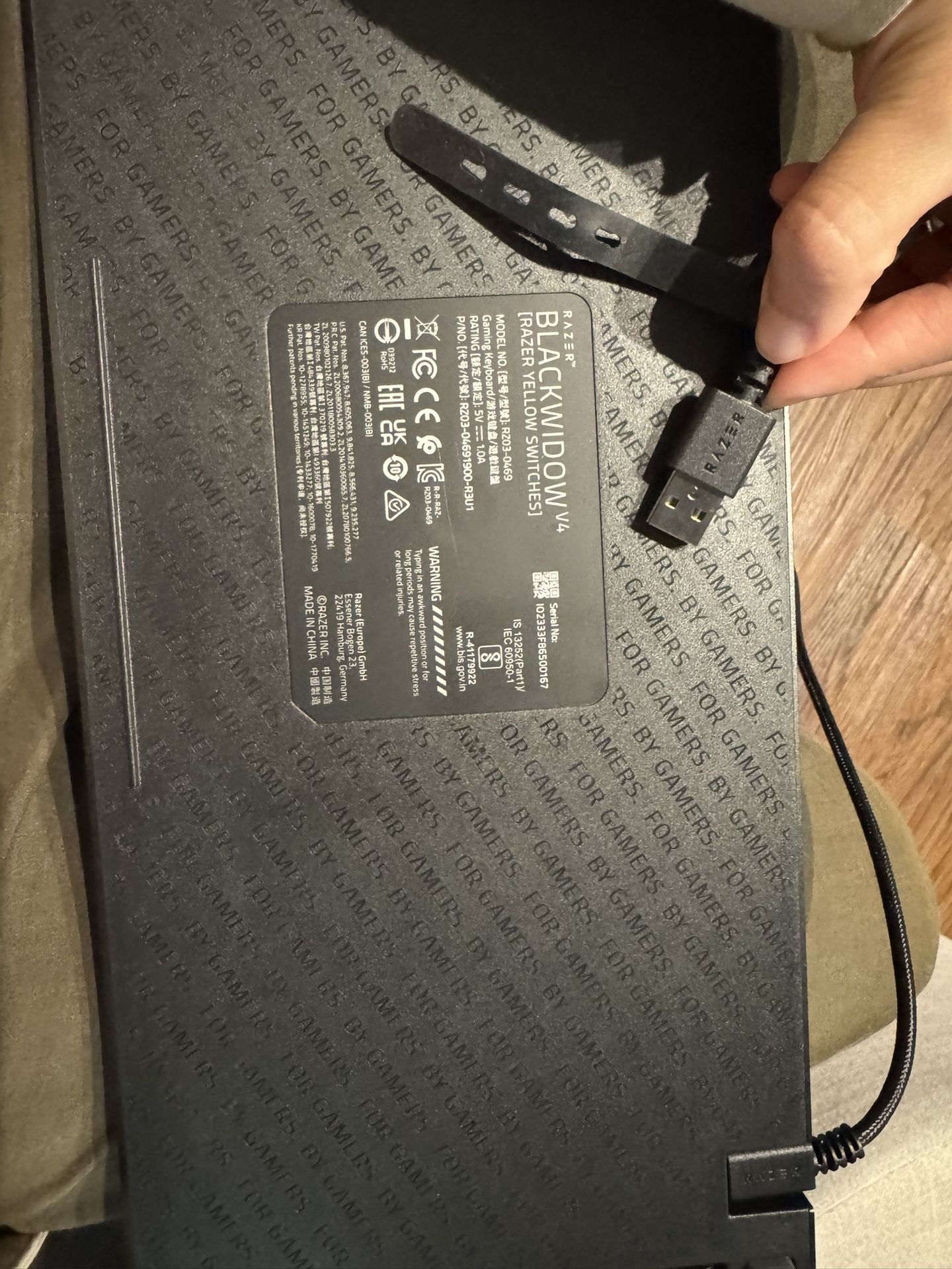 Razer Black widow Mechanical Keyboard