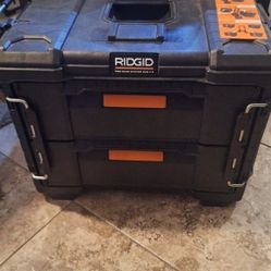 Ridgid 2 drawer box AND wheels 