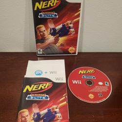 Nerf N-Strike Elite (Nintendo Wii, 2009) Video Game