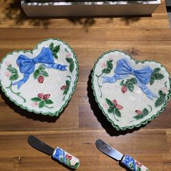 Haldon Heart Shape Dish Set 