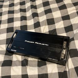 Power Acoustik 2500w Amplifier