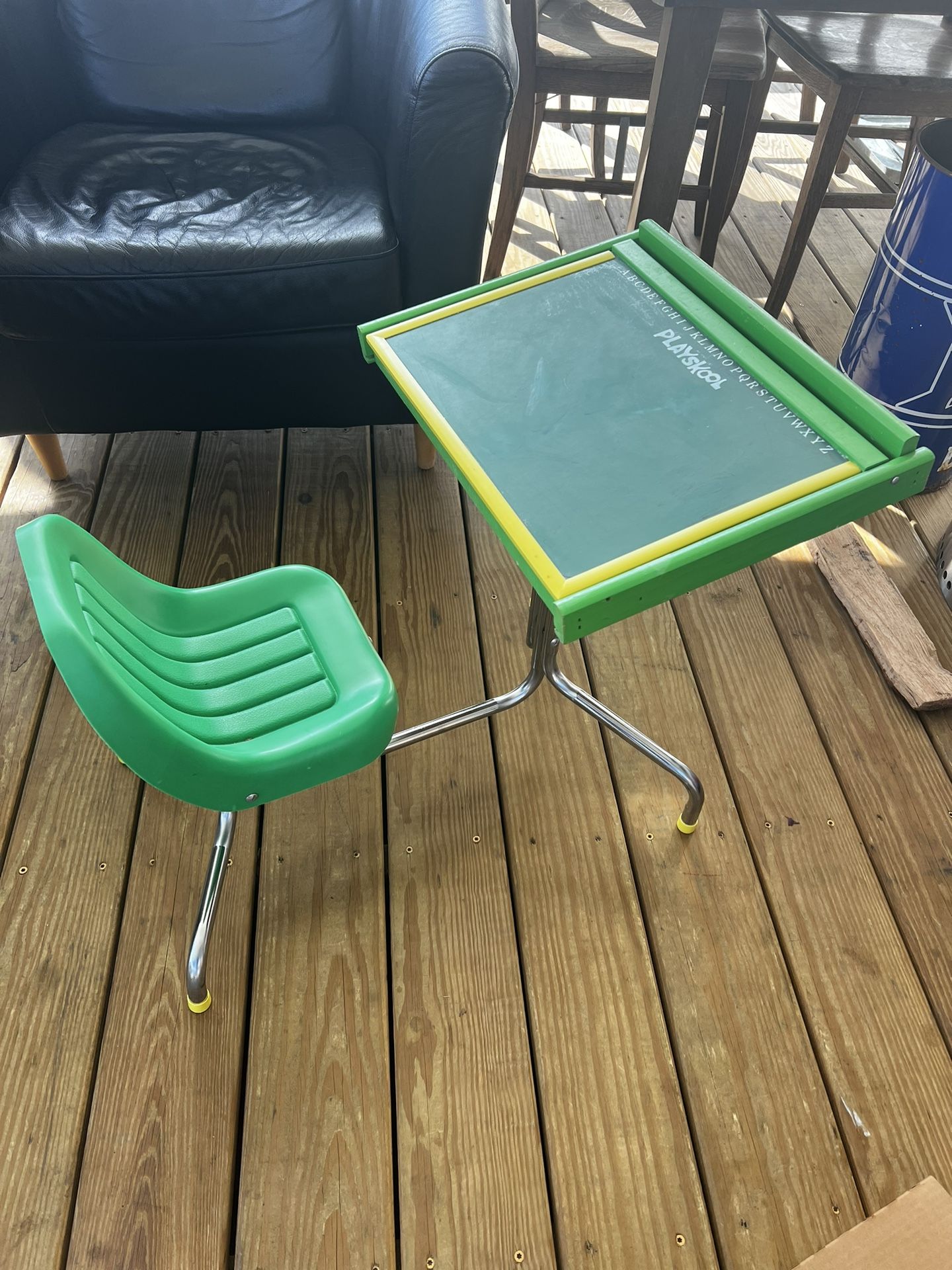 Vintage Playskool Peg Desk - Original Box!