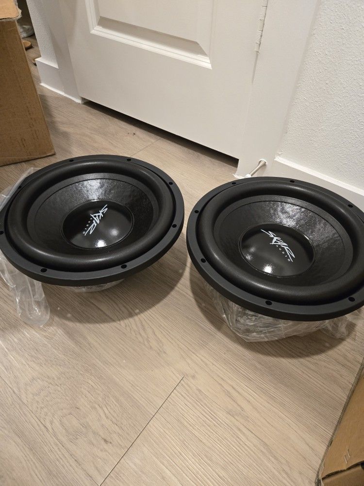 2 Skar 12 Inch Subwoofers
