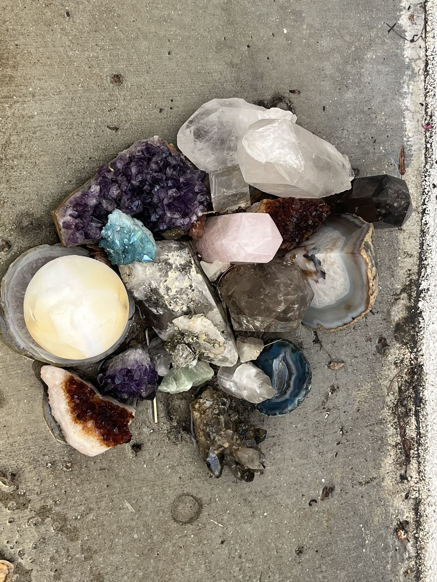 Authentic Crystals For Garden Or Home