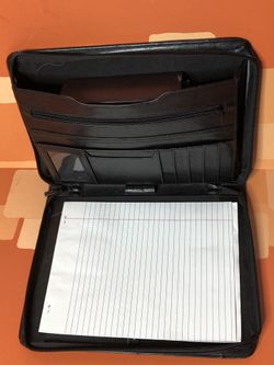 Leather cover for paper or self-employment