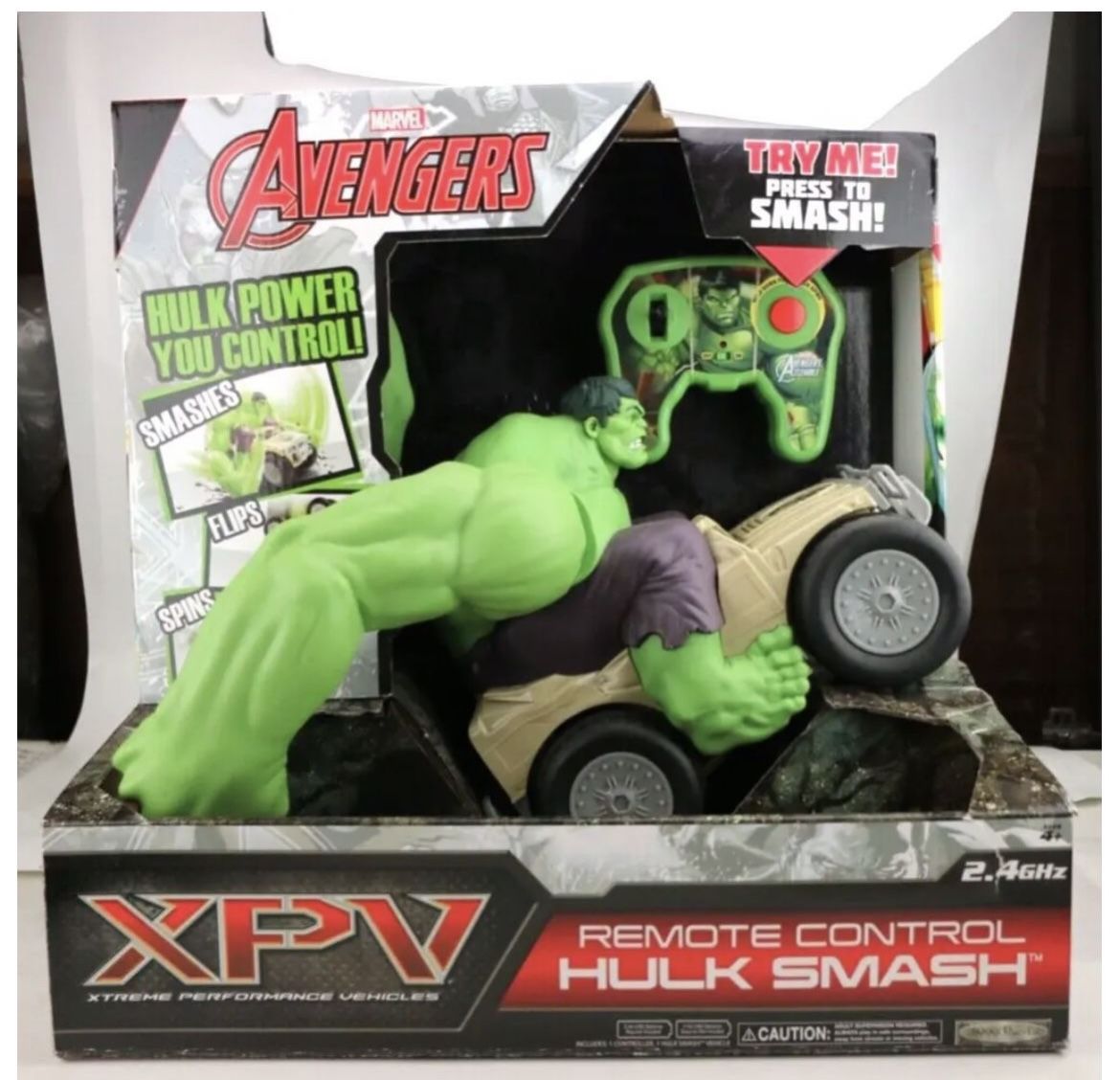 Avengers: XPV Marvel-RC Hulk Smash Toy R/C Vehicle w/ Remote
