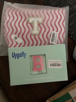 Crossed body bag  pink / mint green