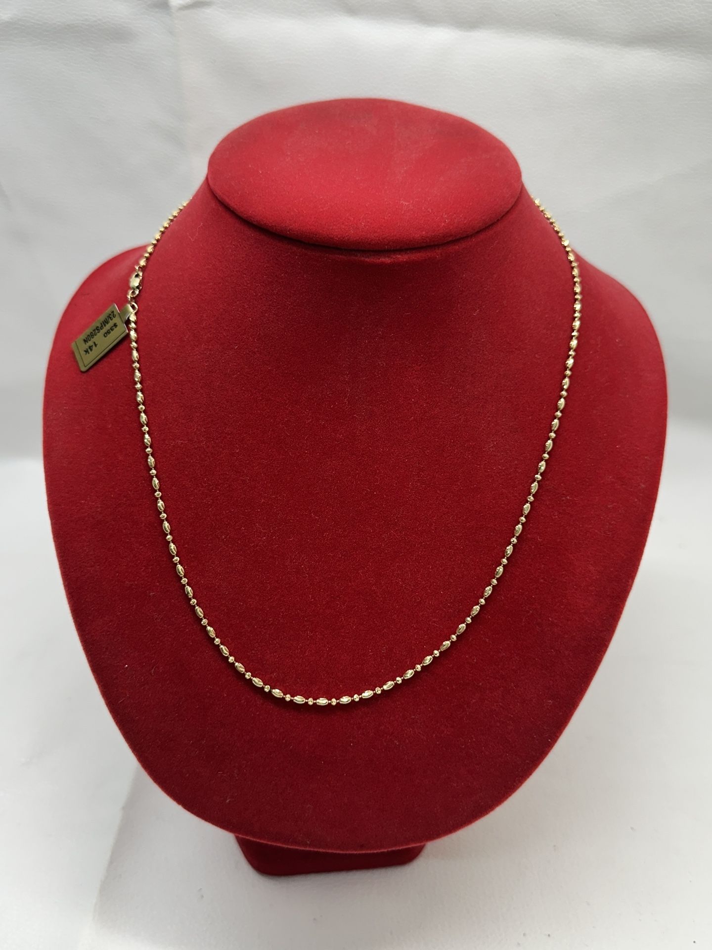 Gold Chain 14k & 20 Inch
