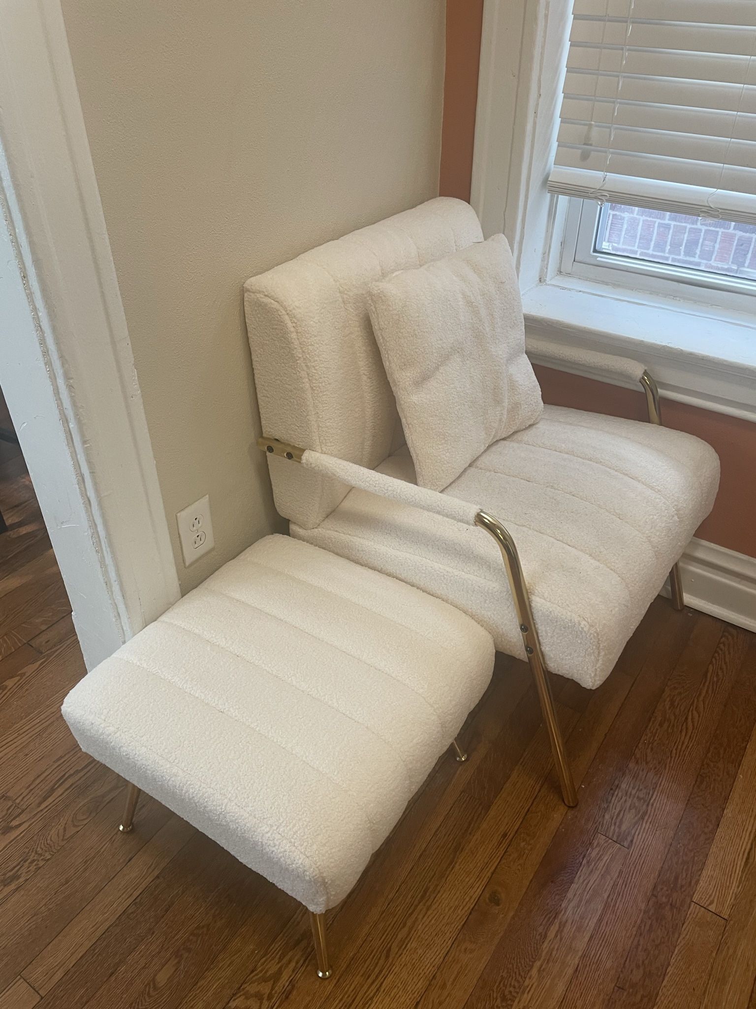 Chair and ottoman