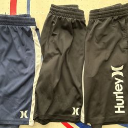 BOYS HURLEY SHORTS (SIZE LARGE)