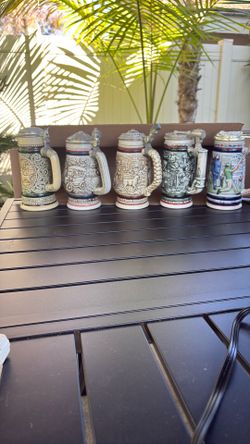 Beer stein collection