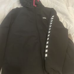 vans black windbreaker 40$ not worn