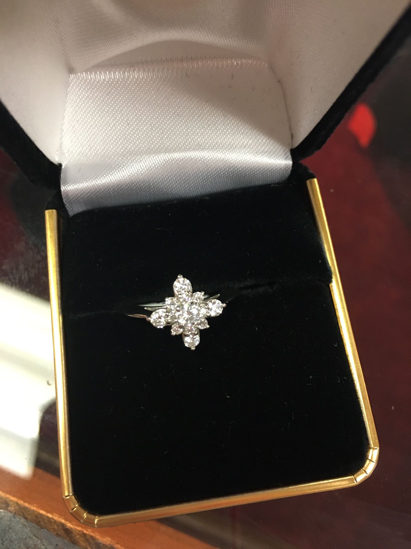 Size 5 Tiffany & co .35 ct ring