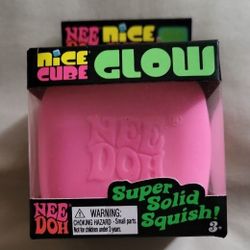 Nee DOH PINK NICE CUBE GLOW