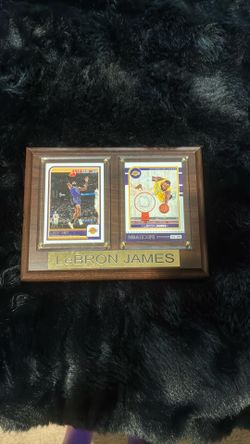 Cool LeBron plack