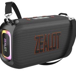 Bluetooth Speaker, 60W(Peak) Speaker Bluetooth Wireless, Portable Outdoor Speakers IPX6 Waterproof, Stereo Loud Sound with Deep Bass,Dual Pair/BT5.3/E