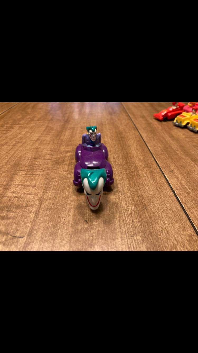 The Joker McDonald’s Happy Meal Toy Car (READ DESCRIPTION)