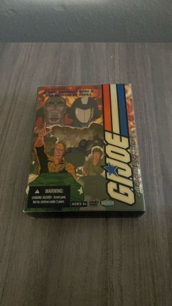 G.I. Joe DVD with action figure snake eyes