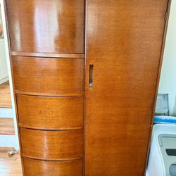 MOVING SALE Midcentury Armoire