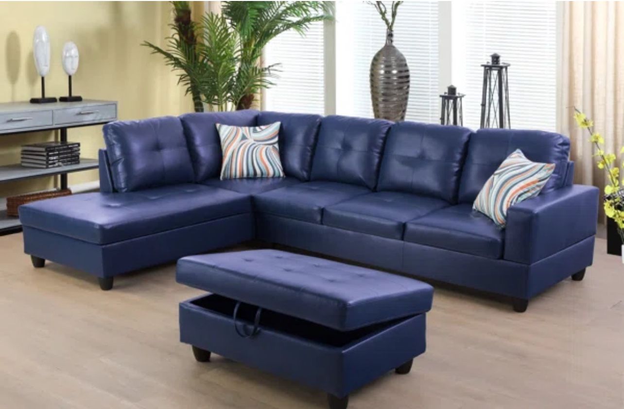 Lightly used Sectional For Sale. Price is negotiable.