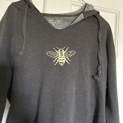 New With Tags Cinder & Salt Hoodie-Women’s XS-Bee Theme
