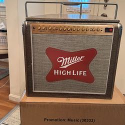 Miller High Life Metal Cooler