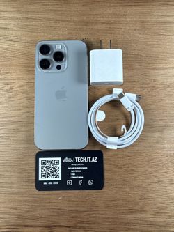 📱 iPhone 15 Pro | 256GB | Natural Titanium | Unlocked (Any Carrier)