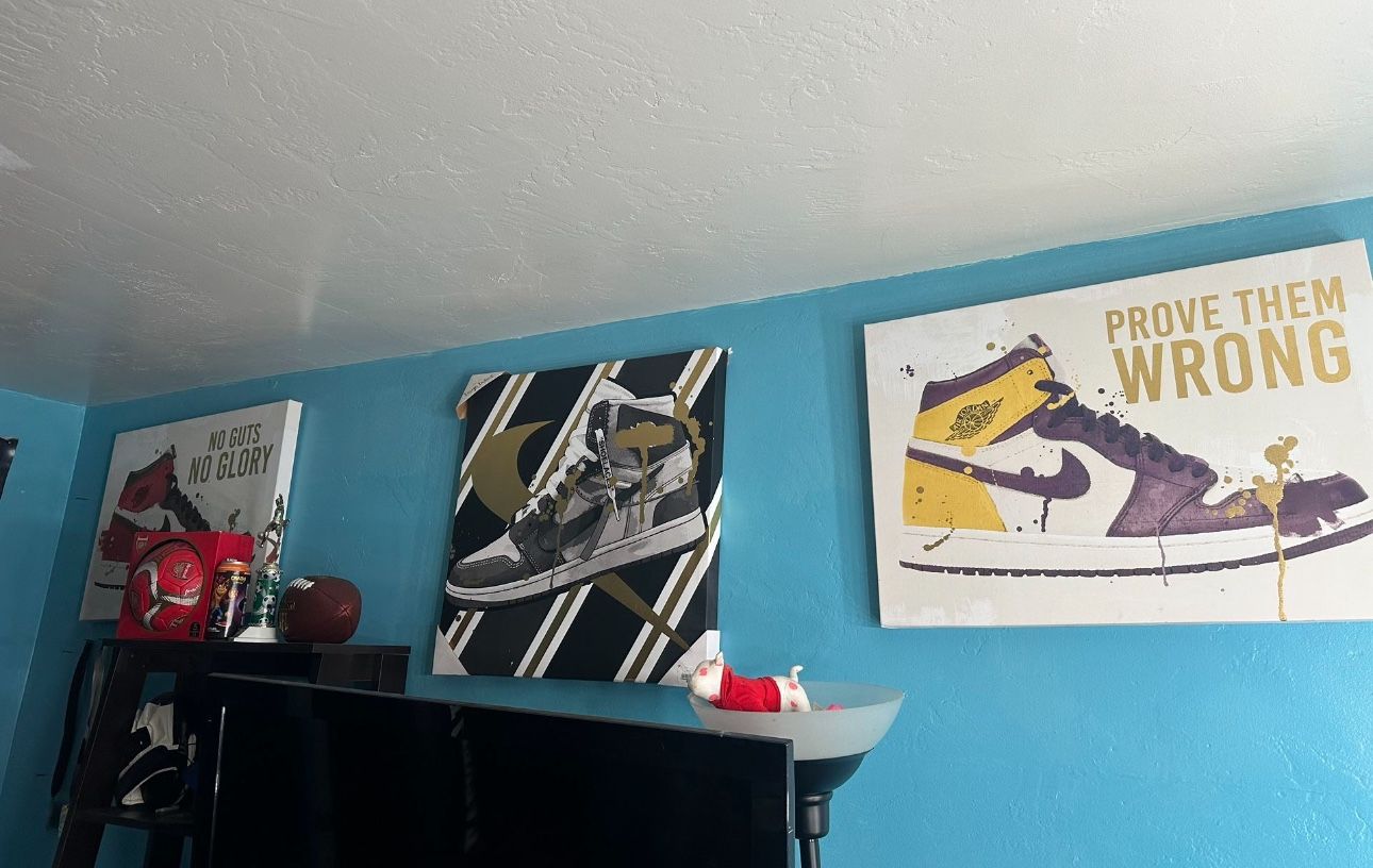 Nike Shoes Canvas Pic π€β€οΈπ€