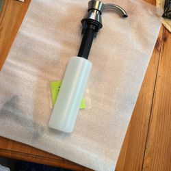 Delta Brushed Nickel Soap Dispenser