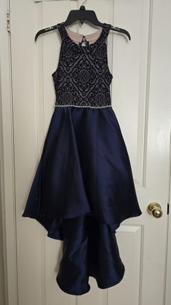 Xtraordinary Navy Blue Girl Dress Size 14