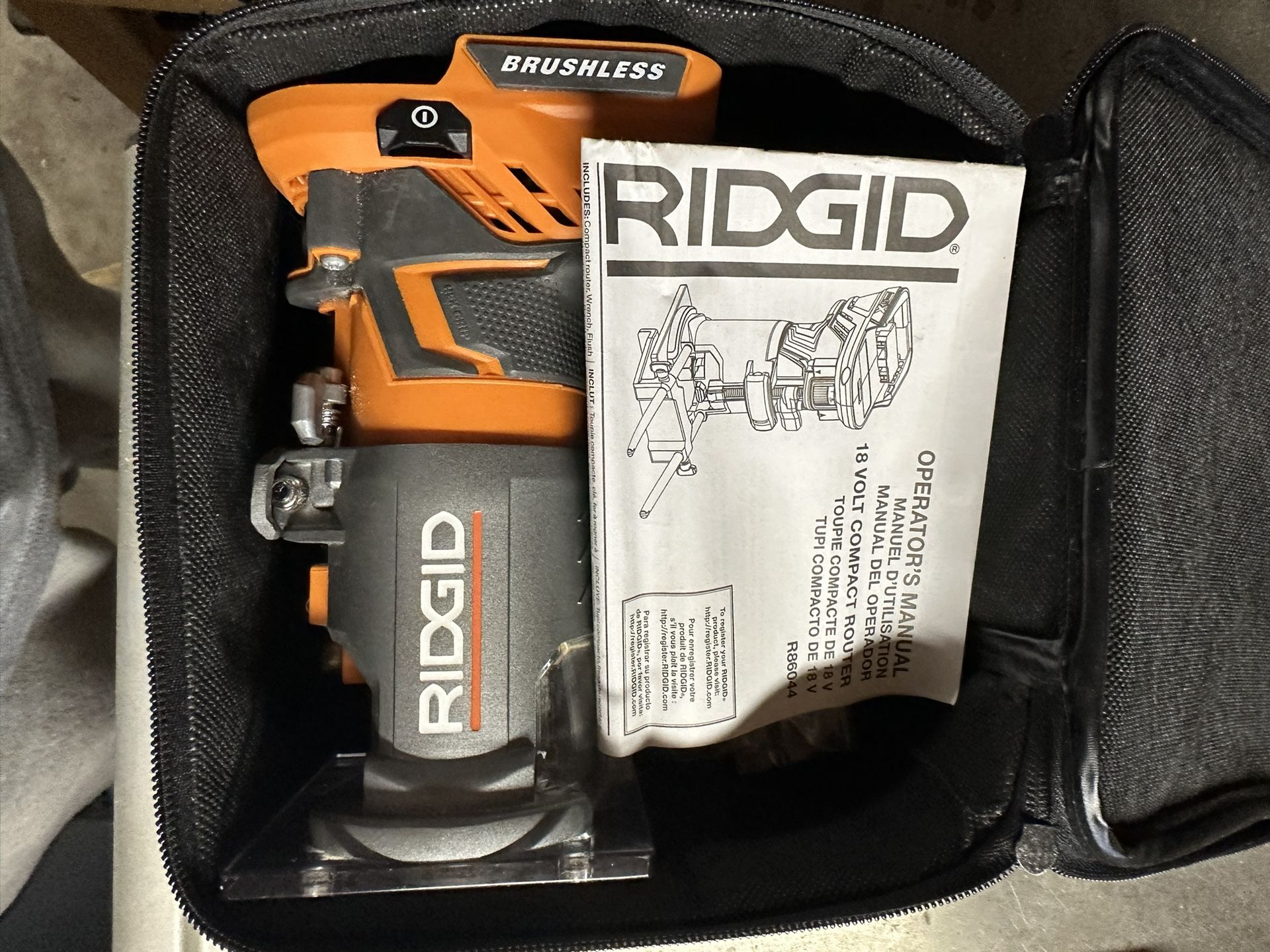Ridgid Router