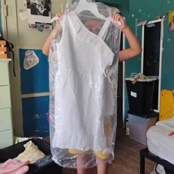 White Dress For A Girl Size 12