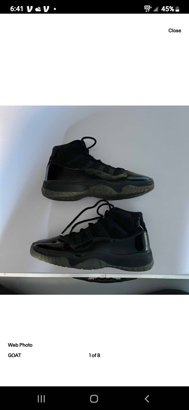 Cap N GOWN Jordan 11's