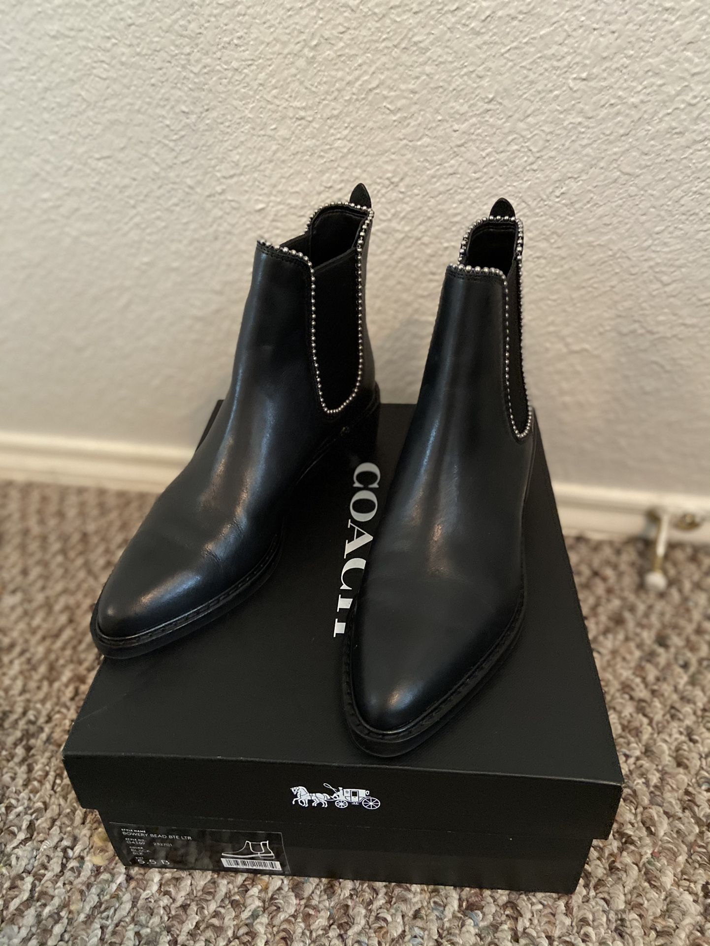 Coach Booties