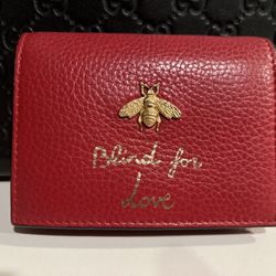 Gucci Queen Margaret Blind For Love Wallet