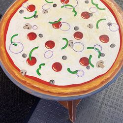 PizzaTable  solid wood