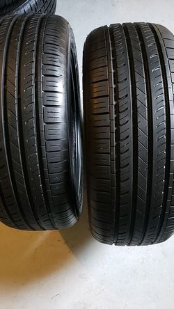 Land sport in good condition 2 tires 215 55 17 80% tread
