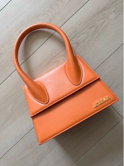 Orange Jacquemus bag