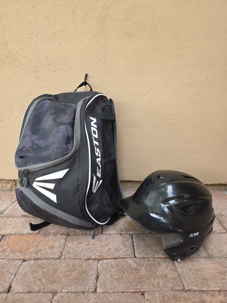 Easton Bag And Helmet