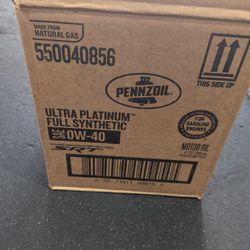 0w40 Pennzoil SRT Oil 6qrts