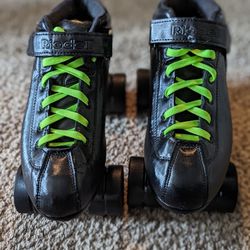 Riedell Dart Roller Skates Women's Size 11 And Men's Size 9 