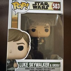 Funko Pop Luke Skywalker & Grogu