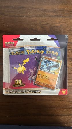 Pokémon 30th Celebration Tech Sticker Collection