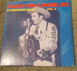 Hank Williams Sr. 24 Greatest Hits Vol. 2 Vinyl