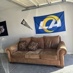 Brown Couch  Need Gone Asap