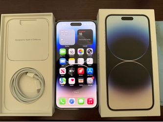 Apple iPhone 14 Pro Max 128GB Unlocked Silver