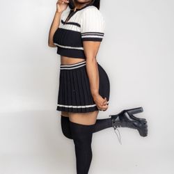 Two Piece Skirt  Set