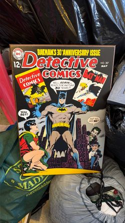 Detective Comics #387 Batman 30th Anniversary Canvas Print